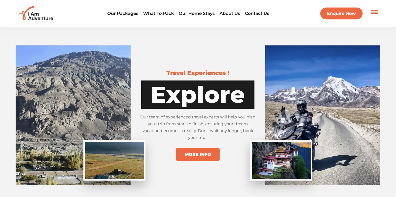 I Am Adventure website